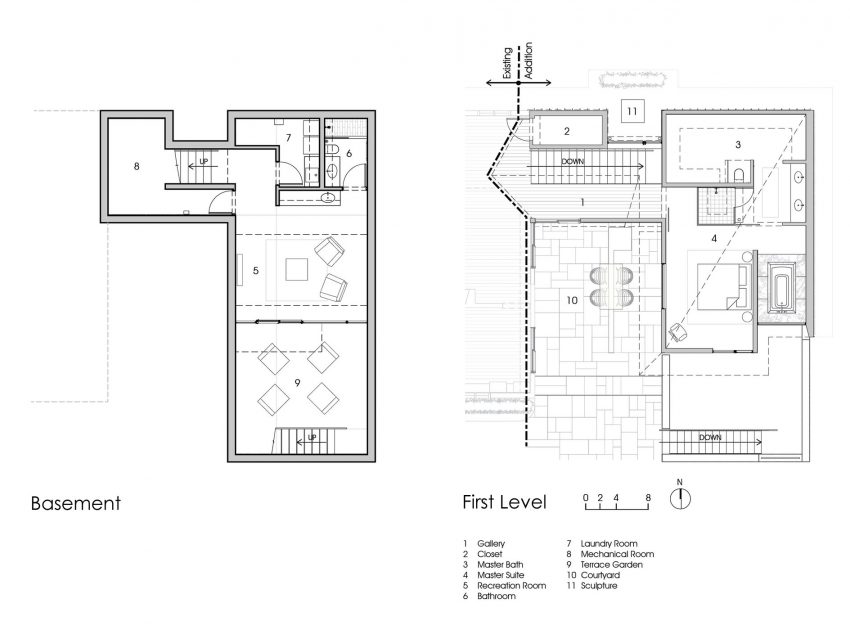 A Unique and Dramatic Home Characterized by Two Distinct Approaches in Bay Village by Robert Maschke Architects (13)