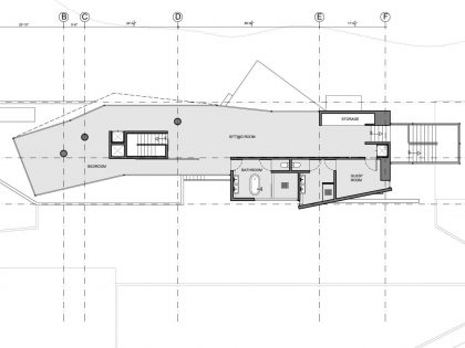 A Unique and Geometric Contemporary House for a Retired Pilot in Duchess County by Urban Office Architecture (12)