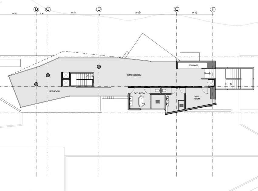 A Unique and Geometric Contemporary House for a Retired Pilot in Duchess County by Urban Office Architecture (12)