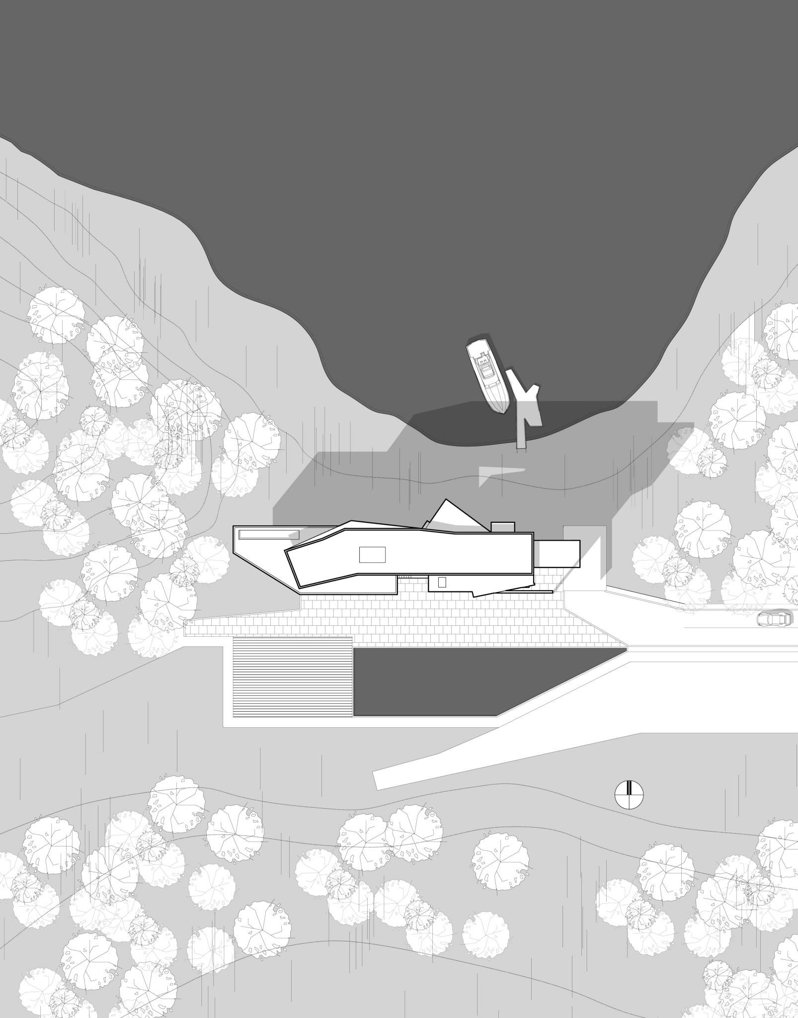 A Unique and Geometric Contemporary House for a Retired Pilot in Duchess County by Urban Office Architecture (15)