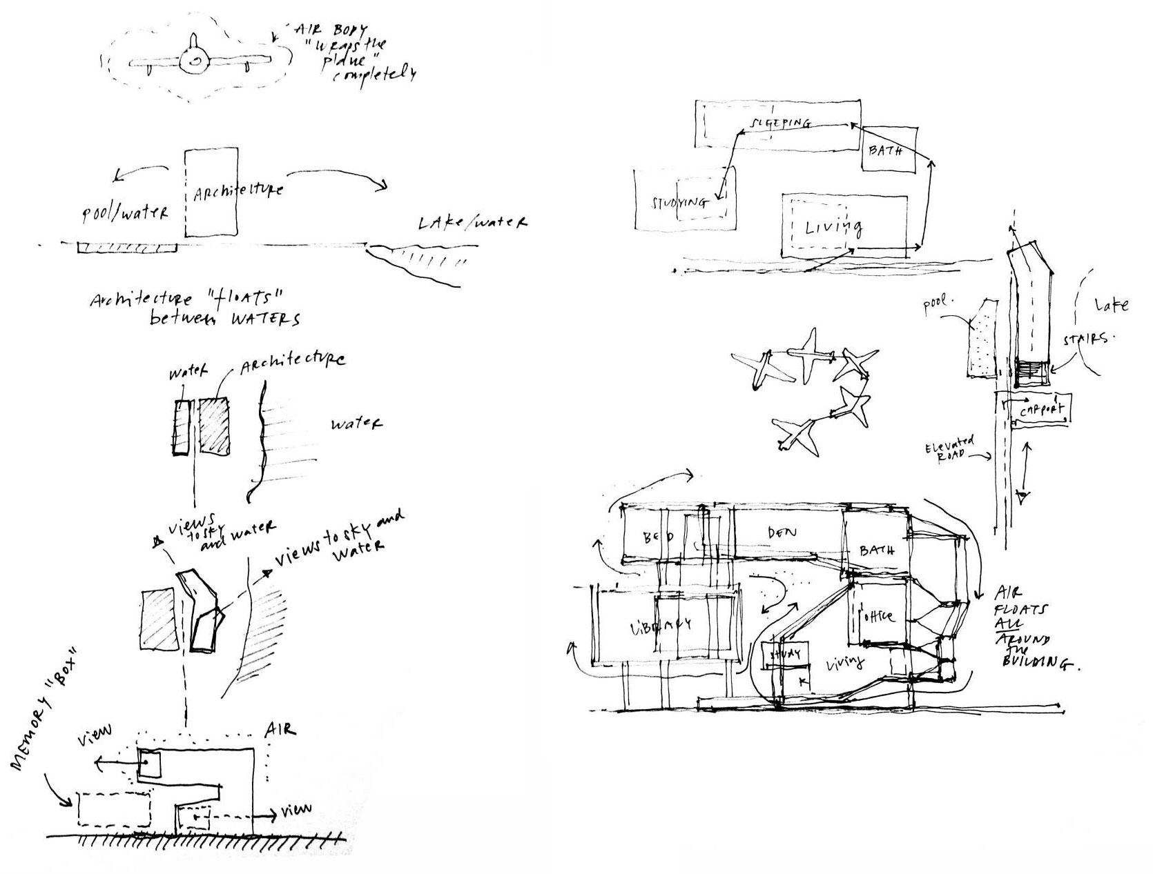 A Unique and Geometric Contemporary House for a Retired Pilot in Duchess County by Urban Office Architecture (20)
