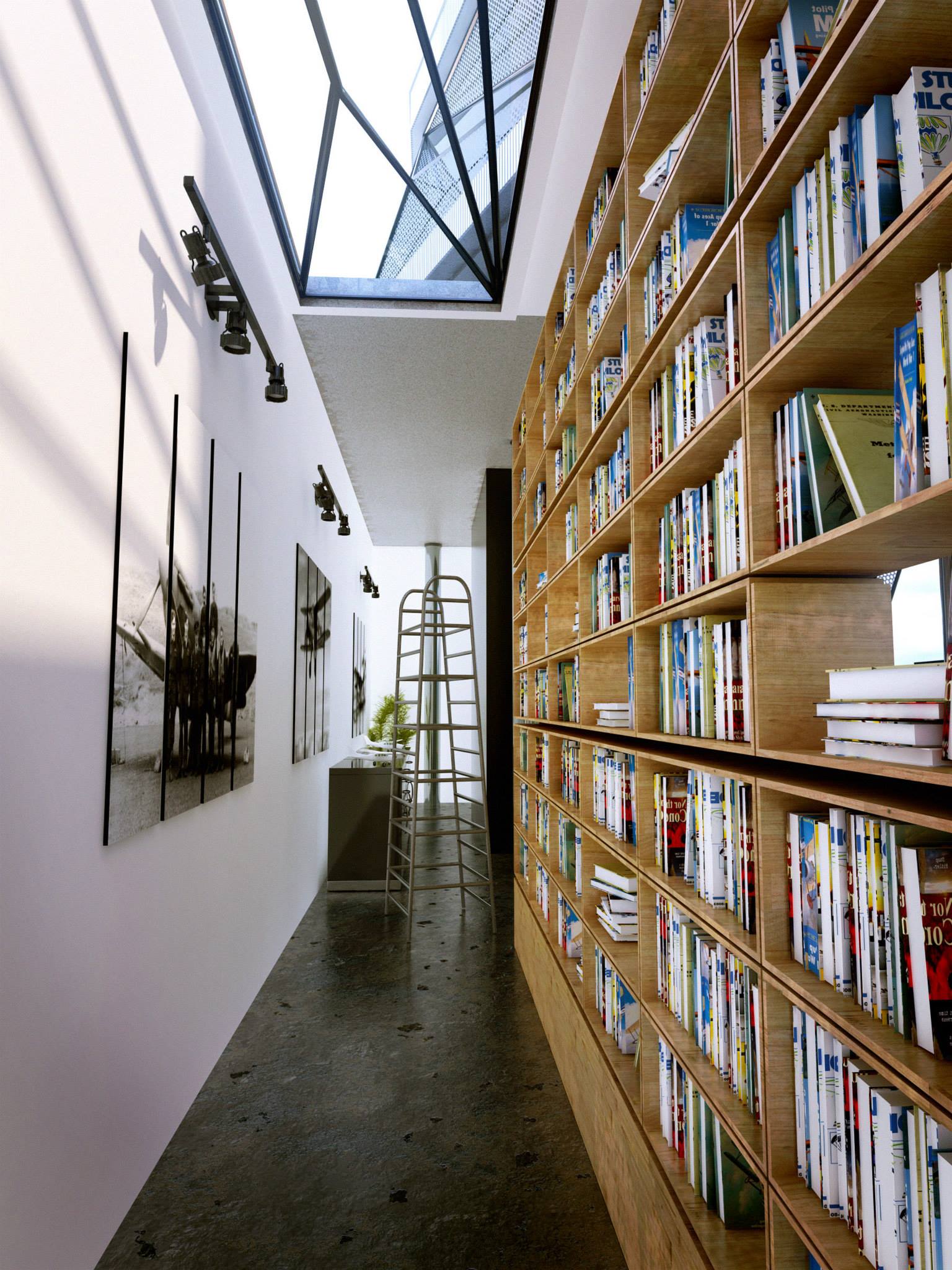 A Unique and Geometric Contemporary House for a Retired Pilot in Duchess County by Urban Office Architecture (9)