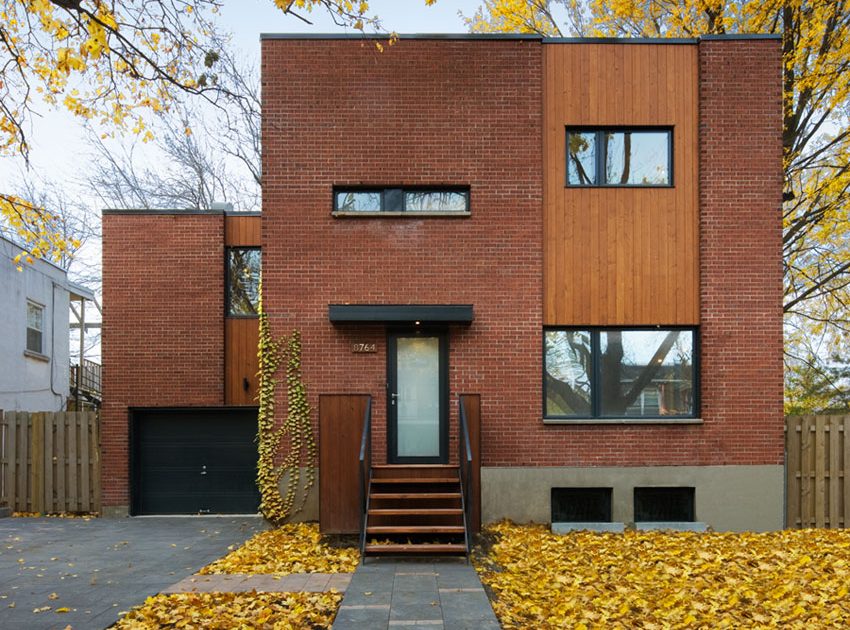 A Vibrant Contemporary Home with Abundant Natural Light and Bright Gamma Colors in Montreal, Canada by Anik Péloquin (1)
