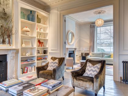 A Vibrant Semi-Detached House with Splendid Interior and Character in London, England by DOSarchitects (11)