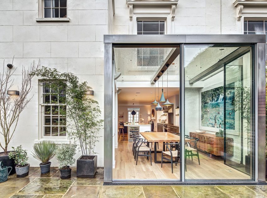 A Vibrant Semi-Detached House with Splendid Interior and Character in London, England by DOSarchitects (2)