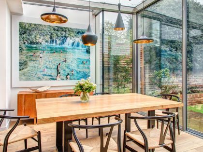 A Vibrant Semi-Detached House with Splendid Interior and Character in London, England by DOSarchitects (5)