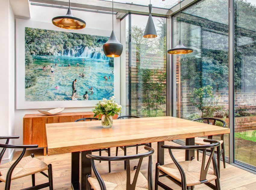 A Vibrant Semi-Detached House with Splendid Interior and Character in London, England by DOSarchitects (5)