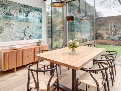 A Vibrant Semi-Detached House with Splendid Interior and Character in London, England by DOSarchitects (7)