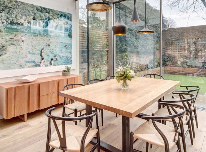 A Vibrant Semi-Detached House with Splendid Interior and Character in London, England by DOSarchitects (7)