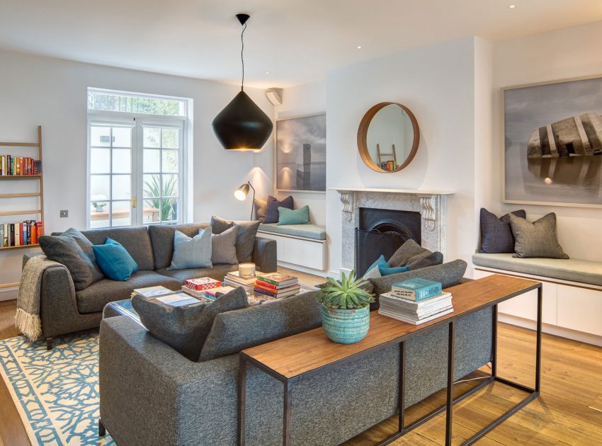 A Vibrant Semi-Detached House with Splendid Interior and Character in London, England by DOSarchitects (8)