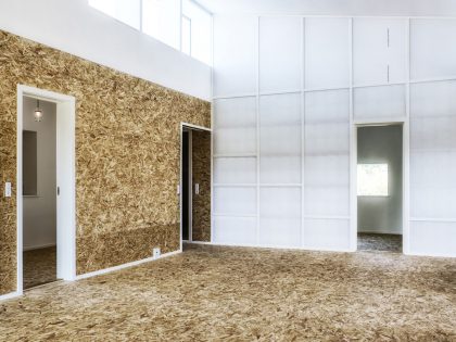 A Warm Contemporary Home Made From Recycled Shipping Containers Materials in Nyborg, Denmark by Lendager Arkitekter (12)