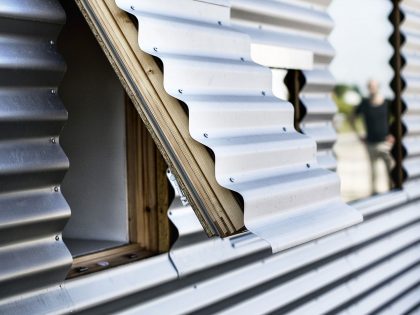 A Warm Contemporary Home Made From Recycled Shipping Containers Materials in Nyborg, Denmark by Lendager Arkitekter (4)