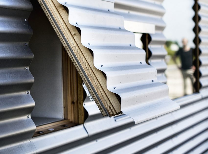 A Warm Contemporary Home Made From Recycled Shipping Containers Materials in Nyborg, Denmark by Lendager Arkitekter (4)