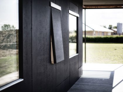 A Warm Contemporary Home Made From Recycled Shipping Containers Materials in Nyborg, Denmark by Lendager Arkitekter (9)