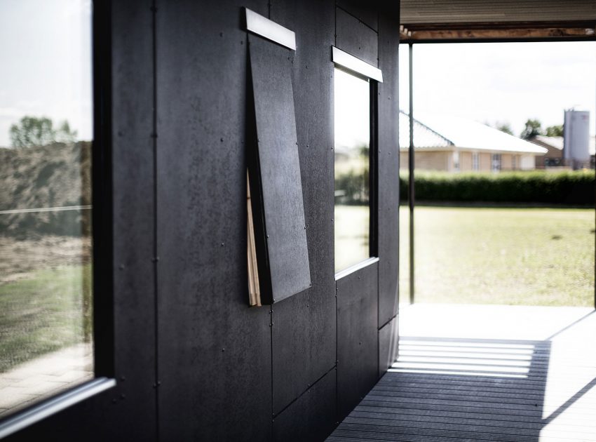 A Warm Contemporary Home Made From Recycled Shipping Containers Materials in Nyborg, Denmark by Lendager Arkitekter (9)