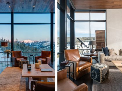 An Elegant Contemporary House Surrounded by Breathtaking Mountain Views in Montana by Pearson Design Group (7)
