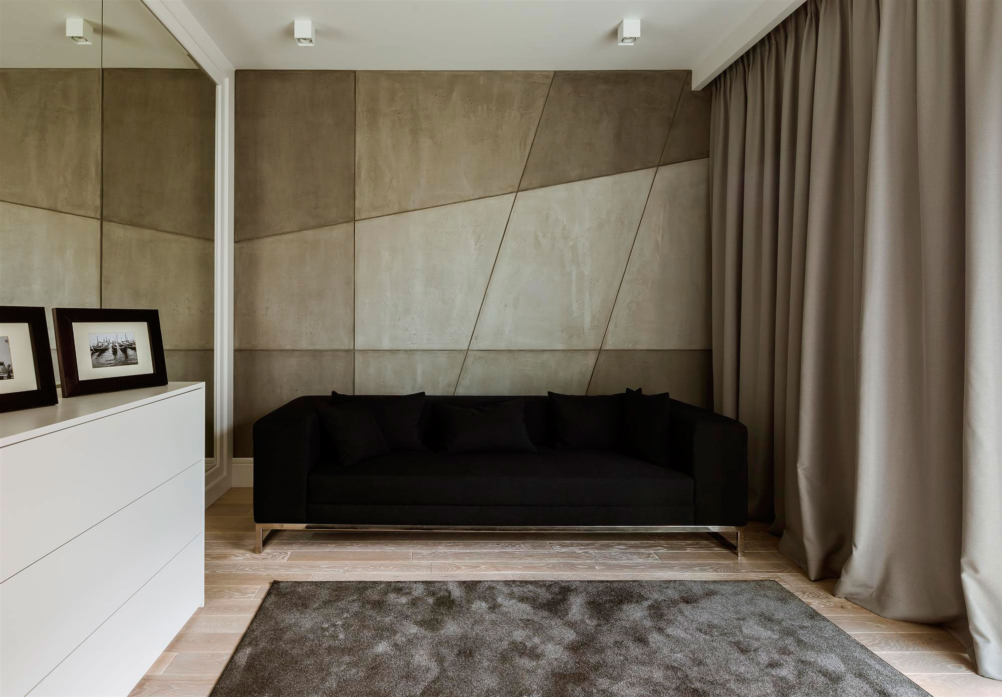 A Warm and Elegant Duplex Apartment with Comfortable Interiors in Warsaw by Hola Design (5)