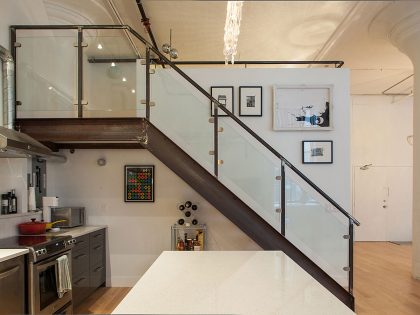 A Warm and Stylish Industrial Home Full of Eclectic Elegance in Toronto by Buildall Homes Inc (10)