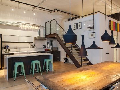 A Warm and Stylish Industrial Home Full of Eclectic Elegance in Toronto by Buildall Homes Inc (2)