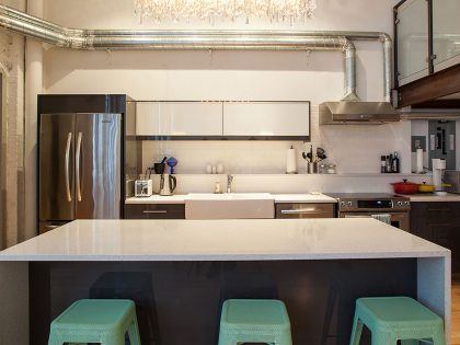 A Warm and Stylish Industrial Home Full of Eclectic Elegance in Toronto by Buildall Homes Inc (3)