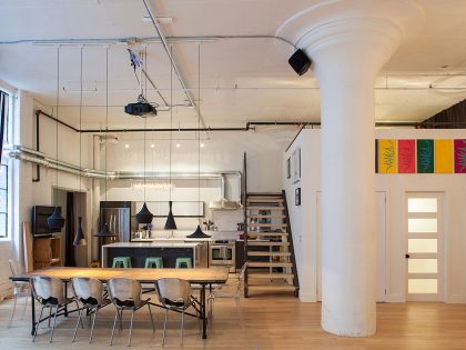A Warm and Stylish Industrial Home Full of Eclectic Elegance in Toronto by Buildall Homes Inc (6)