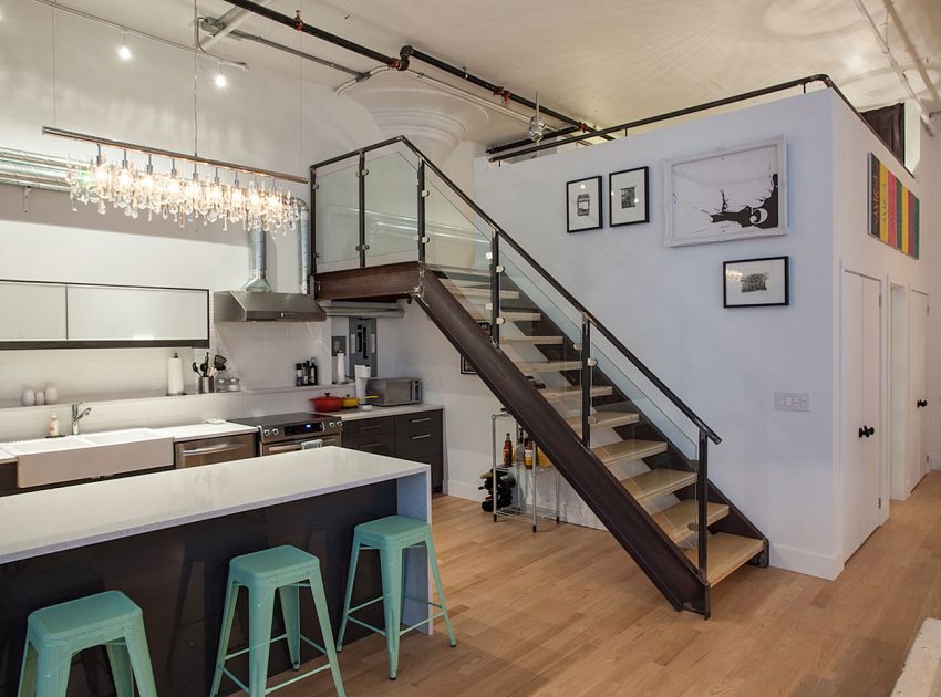 A Warm and Stylish Industrial Home Full of Eclectic Elegance in Toronto by Buildall Homes Inc (9)