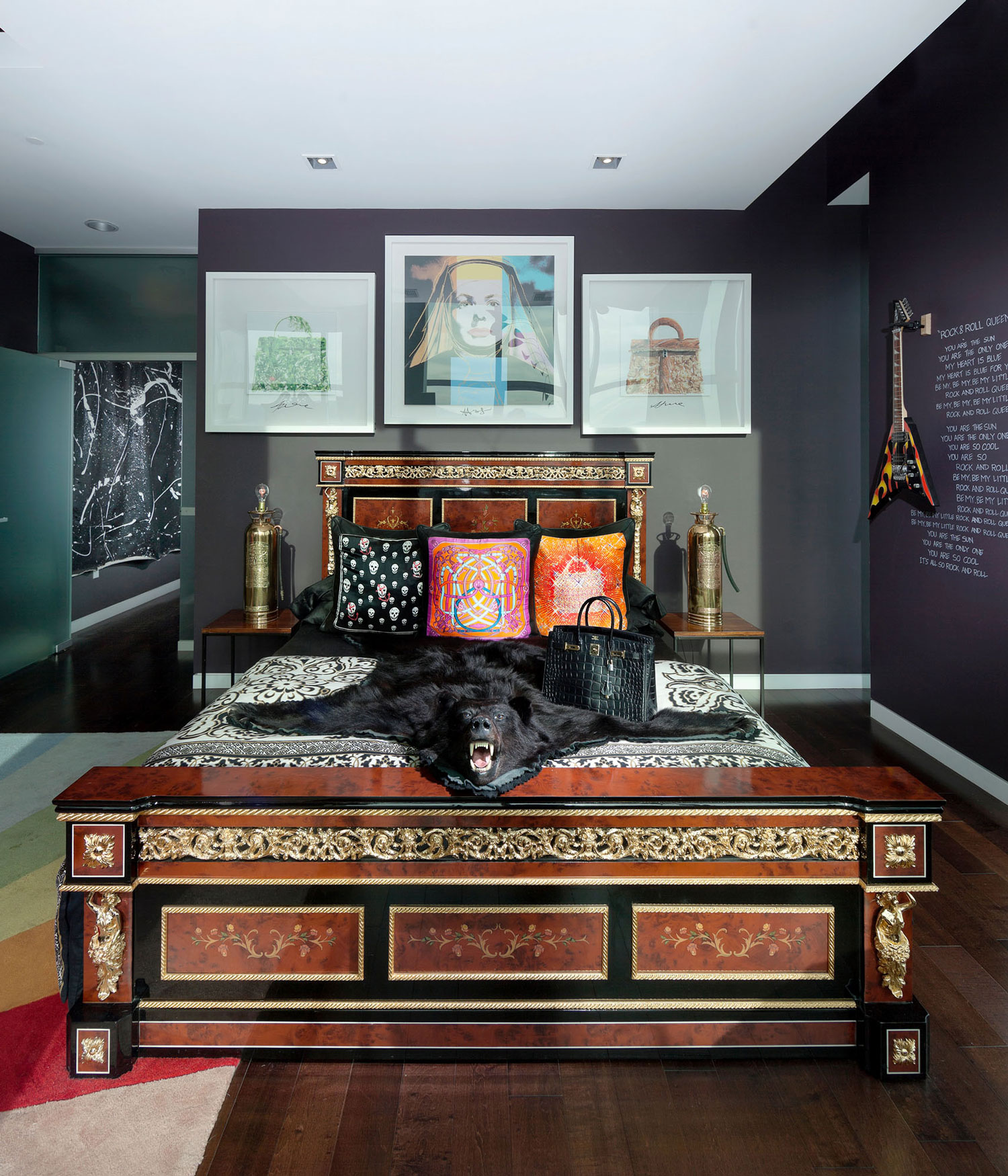 An Eclectic and Beautiful Contemporary Penthouse with Breathtaking Views in Los Angeles by Maxime Jacquet (18)