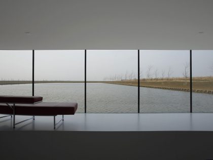 An Eco-Friendly Contemporary House Perched on the Beautiful Landscape in Noord-Beveland by Paul de Ruiter Architects (5)