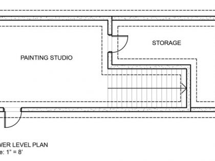 An Eco-Friendly Contemporary Studio From Two Shipping Containers in Amagansett by Maziar Behrooz Architecture (10)