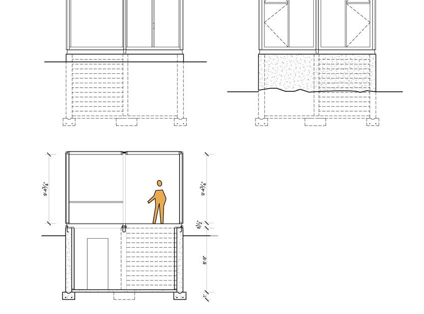 An Eco-Friendly Contemporary Studio From Two Shipping Containers in Amagansett by Maziar Behrooz Architecture (14)