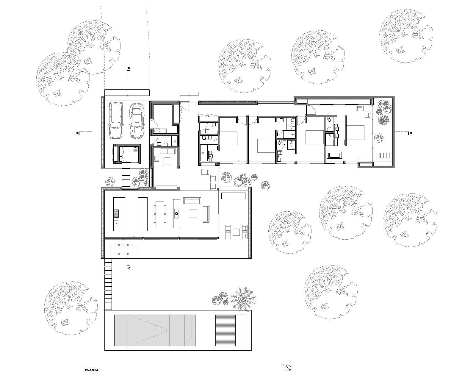 An Elegant Concrete and Glass Home with Warm and Cozy Interior in Comporta, Portugal by RRJ Arquitectos (16)