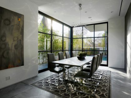 An Elegant Contemporary Home with Chic and Spacious Interior in Los Angeles by Amit Apel Design (9)