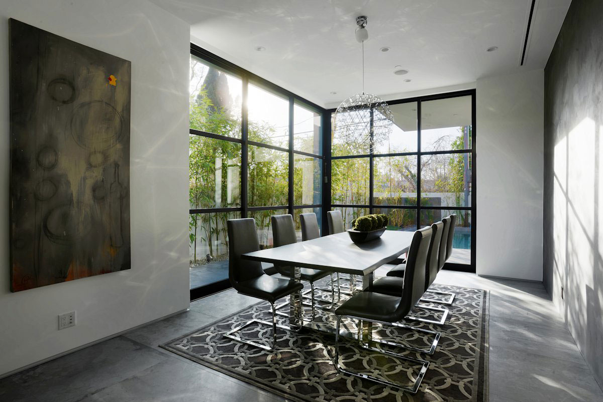 An Elegant Contemporary Home with Chic and Spacious Interior in Los Angeles by Amit Apel Design (9)
