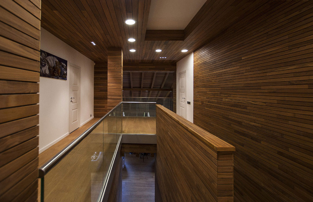 An Elegant Home with Sophisticated Wood and Warm Dark Colors in Moscow Oblast by Helen Gorenstein (10)