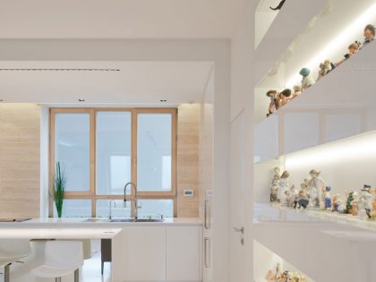 An Elegant Modern Apartment for a Collector of Porcelain Figurines in Moscow by SL*Project (9)