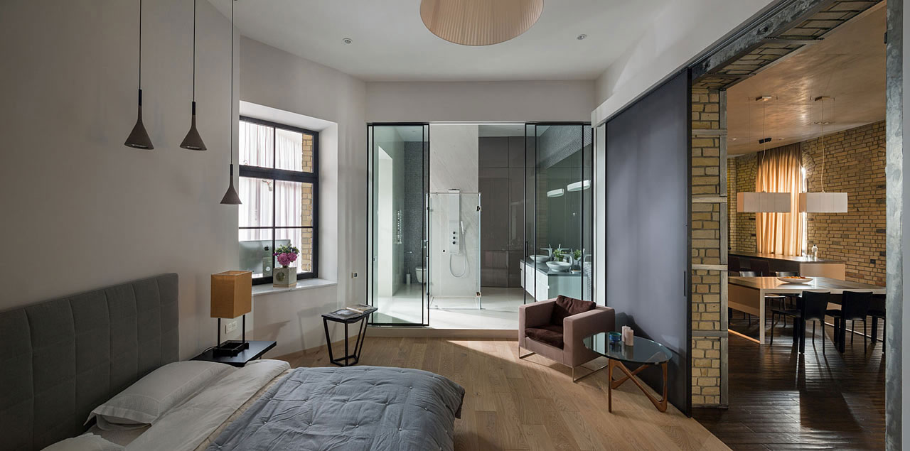 An Elegant Modern Apartment with Eclectic Style Interiors in Kiev by Sergey Makhno (12)