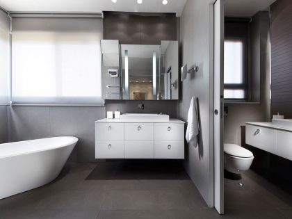 An Elegant Modern Apartment with Warm and Welcoming Atmosphere in Tel Aviv by Michal Schein (9)