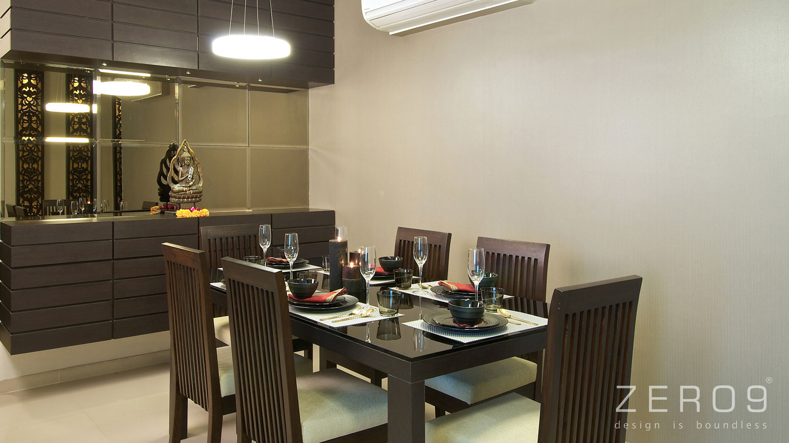 An Elegant Modern Apartment with a Casual yet Sophisticated Look in Mumbai by Zero9 (11)