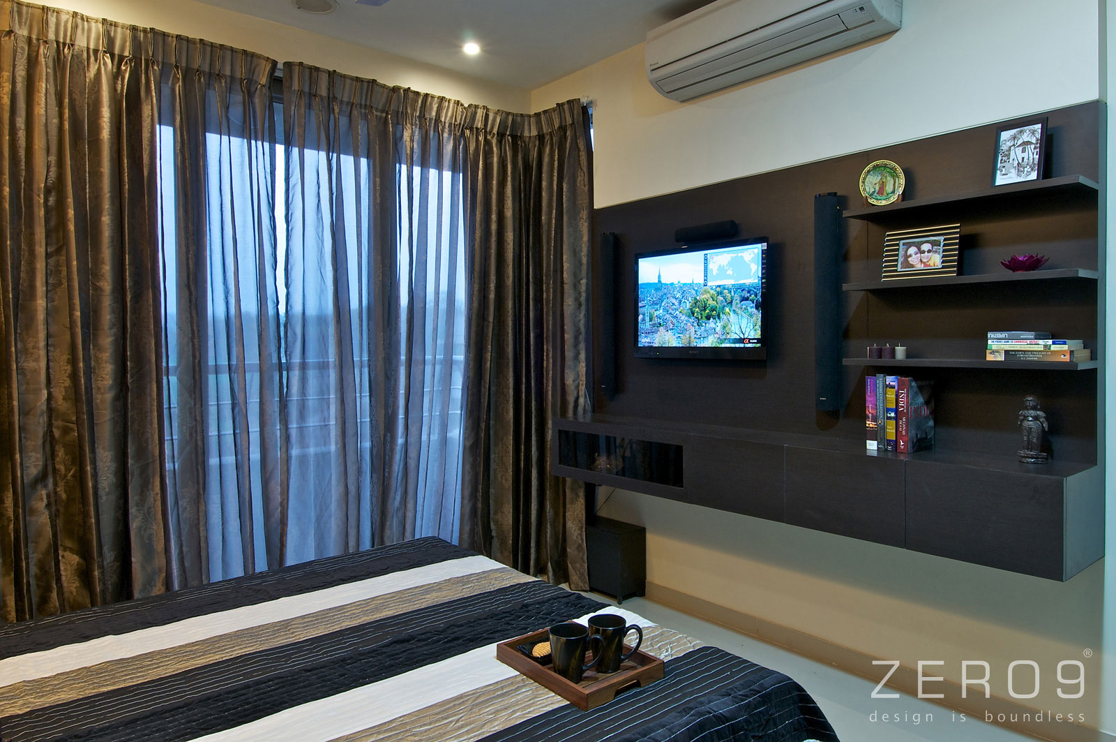 An Elegant Modern Apartment with a Casual yet Sophisticated Look in Mumbai by Zero9 (14)