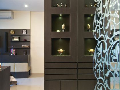 An Elegant Modern Apartment with a Casual yet Sophisticated Look in Mumbai by Zero9 (17)