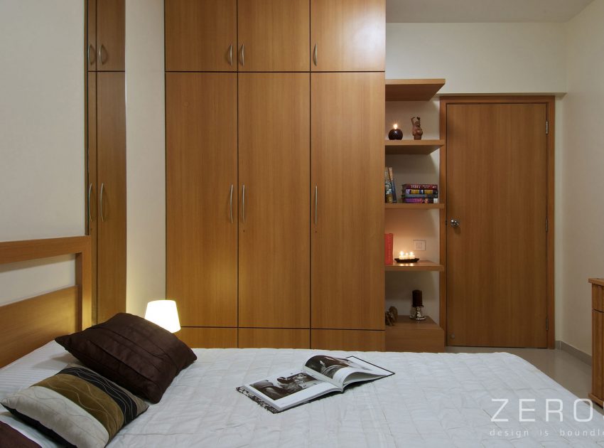 An Elegant Modern Apartment with a Casual yet Sophisticated Look in Mumbai by Zero9 (19)