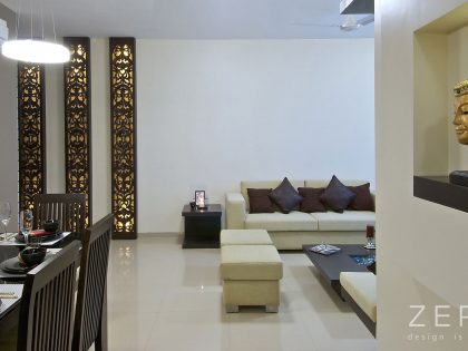 An Elegant Modern Apartment with a Casual yet Sophisticated Look in Mumbai by Zero9 (2)