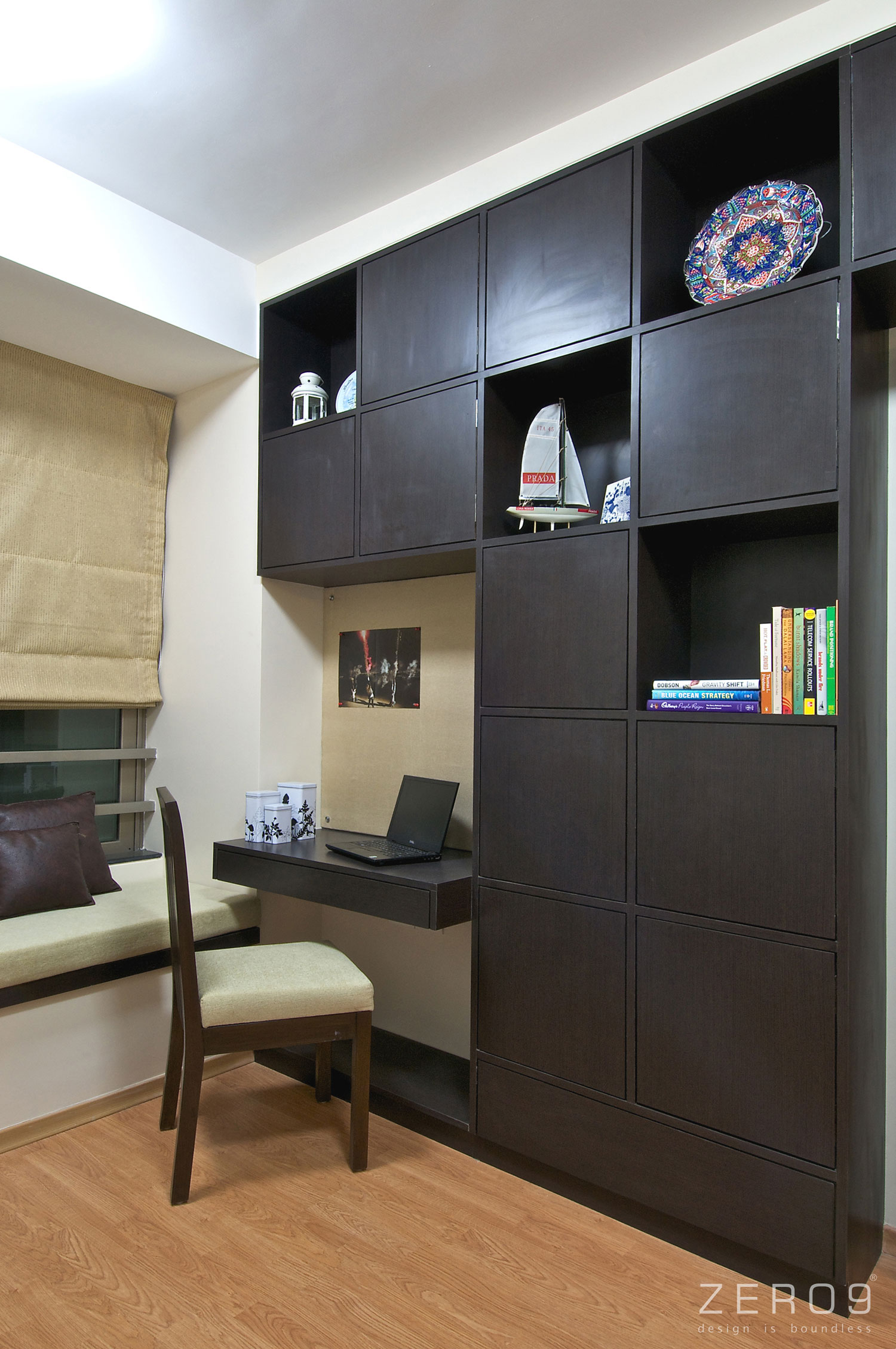 An Elegant Modern Apartment with a Casual yet Sophisticated Look in Mumbai by Zero9 (22)