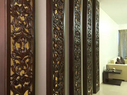 An Elegant Modern Apartment with a Casual yet Sophisticated Look in Mumbai by Zero9 (6)