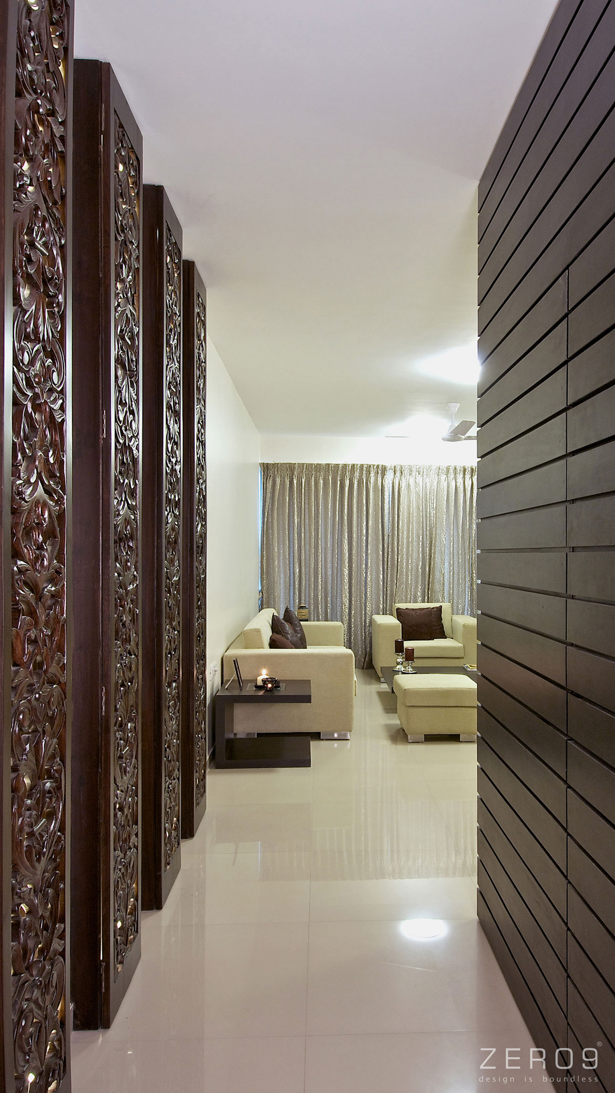 An Elegant Modern Apartment with a Casual yet Sophisticated Look in Mumbai by Zero9 (7)