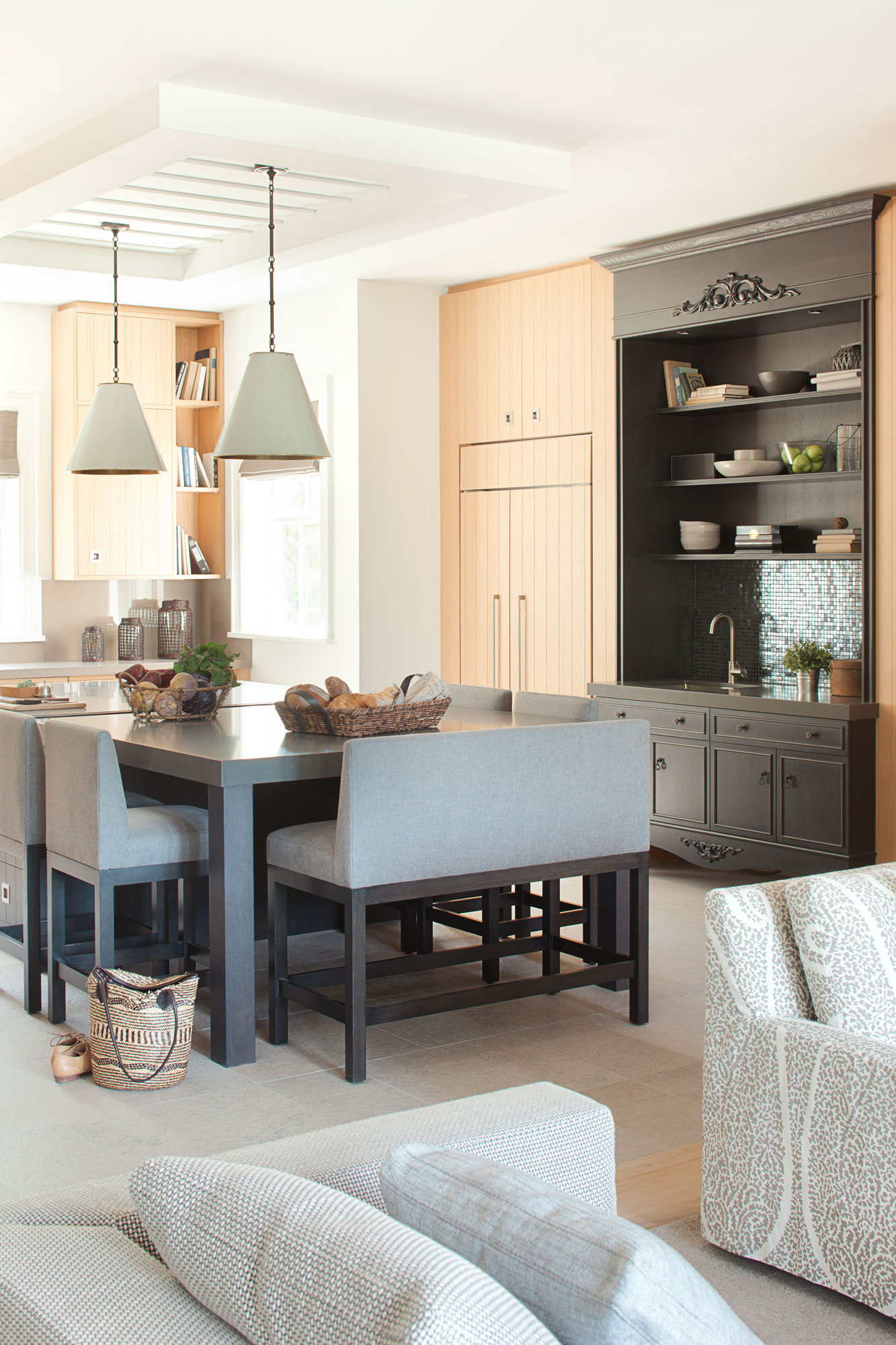 An Elegant Modern Farmhouse with Cozy and Comfortable Appearance in West Vancouver by Kelly Deck (6)