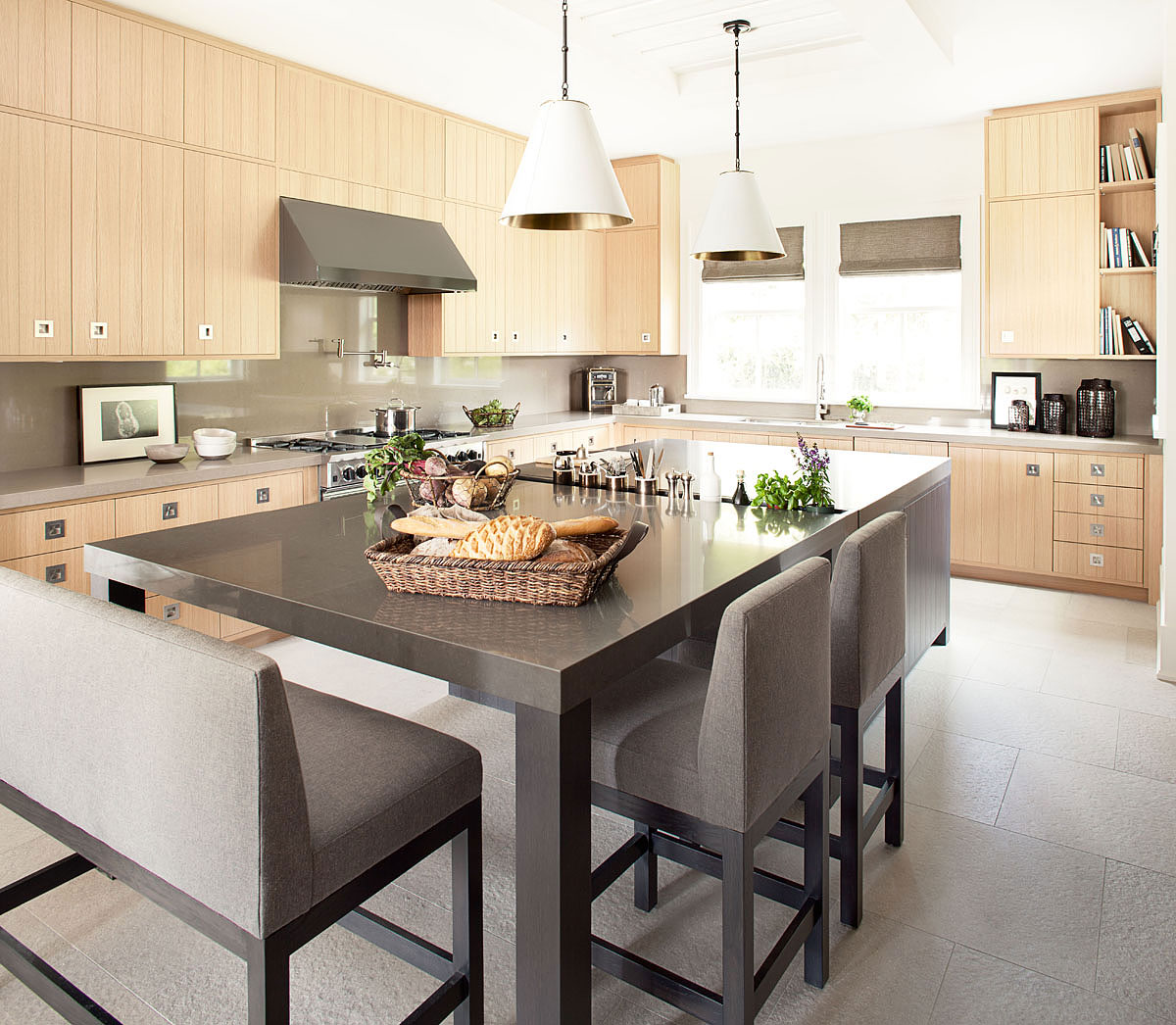 An Elegant Modern Farmhouse with Cozy and Comfortable Appearance in West Vancouver by Kelly Deck (7)