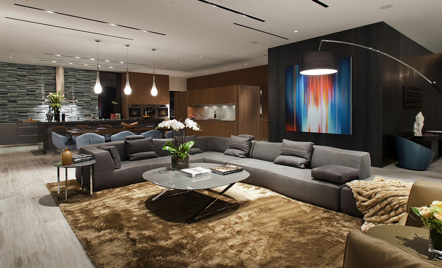 An Elegant Modern House with Beautiful Interiors in the Desert of Nevada by assemblageSTUDIO (10)