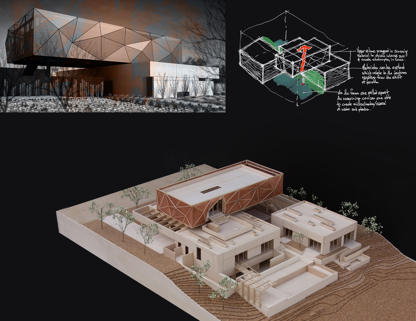 An Elegant Modern House with Beautiful Interiors in the Desert of Nevada by assemblageSTUDIO (32)