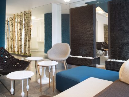 An Elegant and Chic Modern Hotel with Vibrant Interior in Paris by Peyroux & Thisy (1)